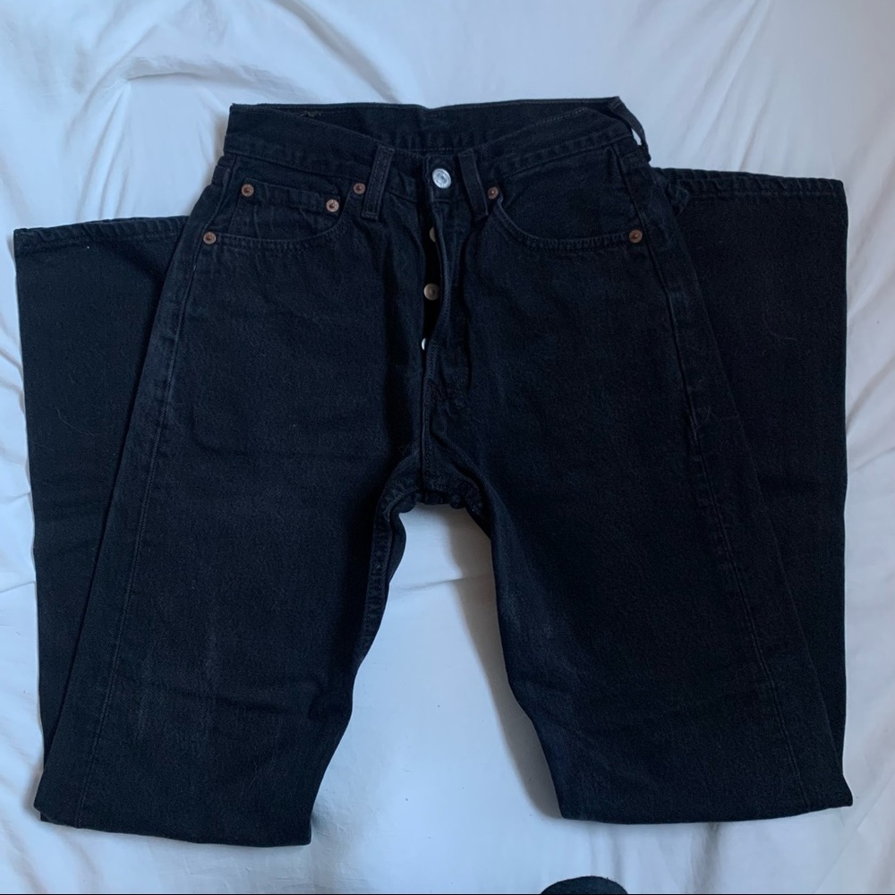 Tiny black vintage 501 levis